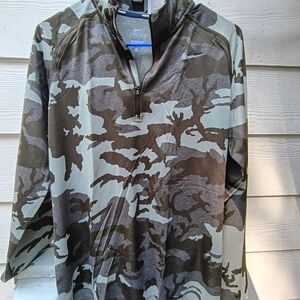 Nike Camouflage Quarter-Zip Pullover